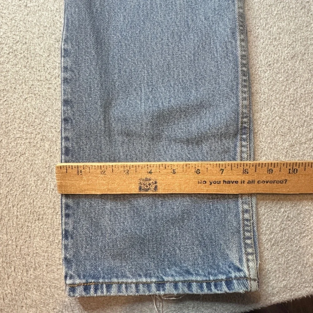 Vintage Levi's 516 Jeans Mens‎ 38x32 (36x31) Blue Slim Fit Light Wash Denim 90s